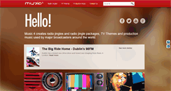 Desktop Screenshot of music4.com